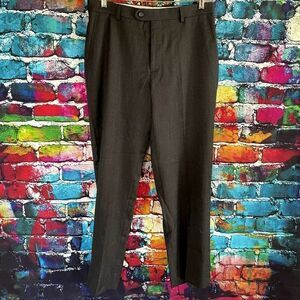 Joseph Abboud Wool Dress Pants Flat Front Size 33